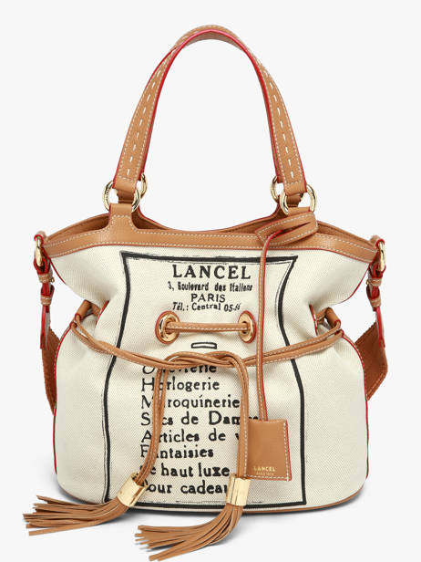 Satchel 150 Ans Lancel Beige 150 ans A14103