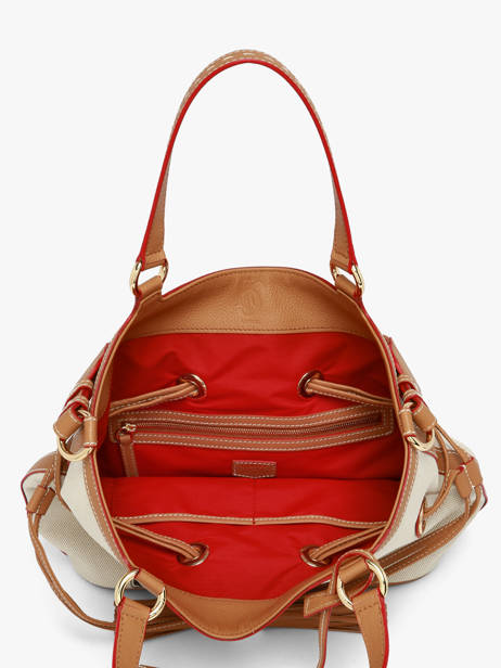 Satchel 150 Ans Lancel Beige 150 ans A14103 other view 4