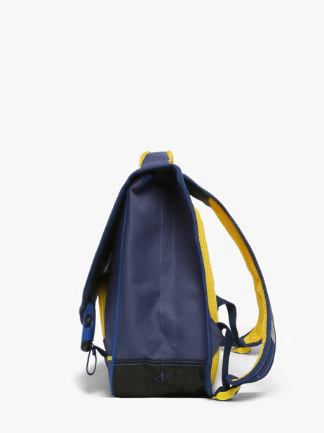 2-compartment Satchel Pokemon Blue pokemon & friends 26KK203L other view 2
