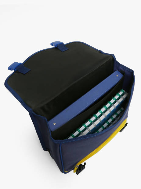 2-compartment Satchel Pokemon Blue pokemon & friends 26KK203L other view 3
