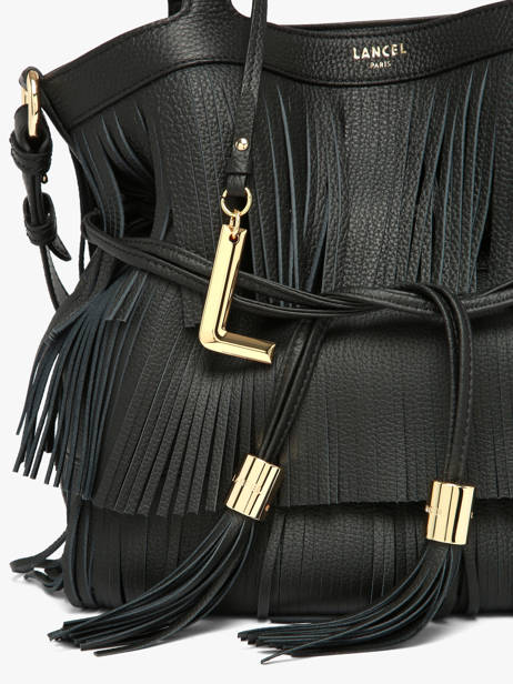 Satchel 150 Ans Lancel Black 150 ans A14095 other view 3