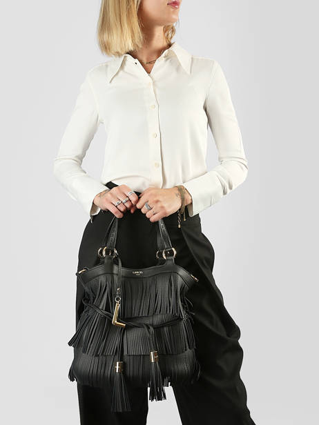 Satchel 150 Ans Lancel Black 150 ans A14095 other view 1