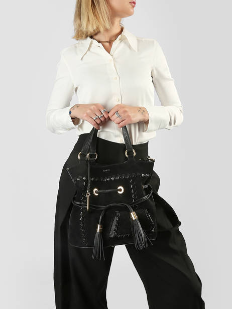 Satchel 150 Ans Lancel Black 150 ans A14099 other view 1