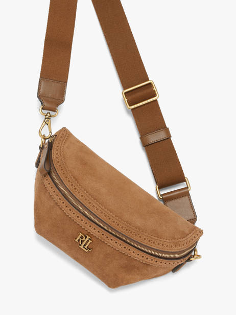 Belt Bag Leather Lauren ralph lauren Brown dryden 31P15644 other view 1