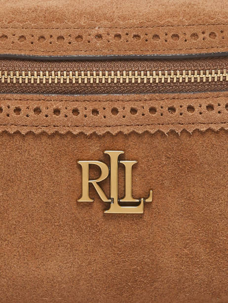 Belt Bag Leather Lauren ralph lauren Brown dryden 31P15644 other view 2
