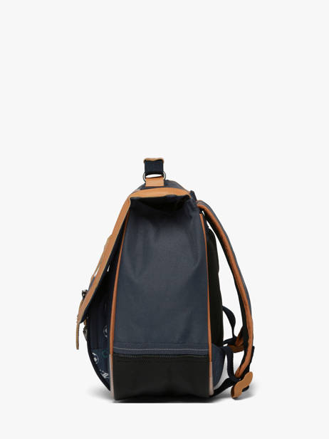 1 Compartment Satchel Tann's Blue les fantaisies g 26352512 other view 2