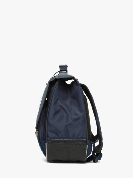 1 Compartment Satchel Tann's Blue les fantaisies g 45151 other view 2