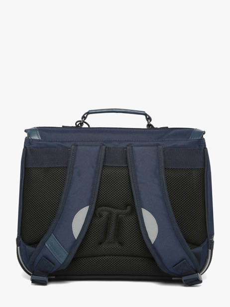 1 Compartment Satchel Tann's Blue les fantaisies g 45151 other view 4