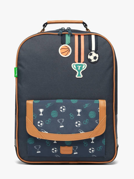 2-compartment Backpack Tann's Blue les fantaisies g 26742512