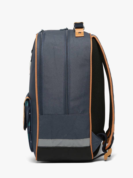 2-compartment Backpack Tann's Blue les fantaisies g 26742512 other view 2