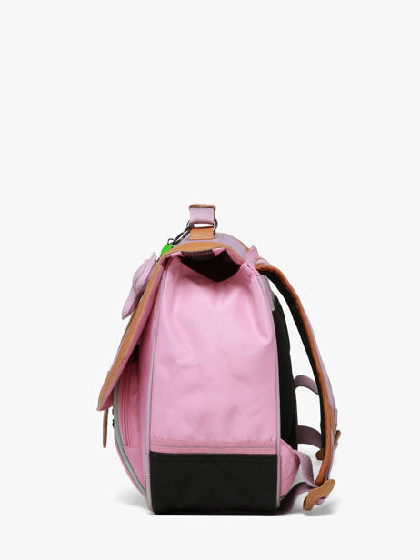 1 Compartment Satchel Tann's Violet les fantaisies f 35195 other view 2