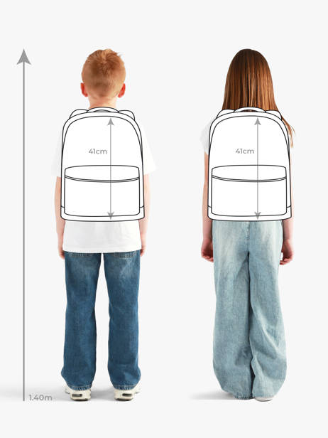 1 Compartment Backpack Tann's Violet les fantaisies f 62195 other view 1