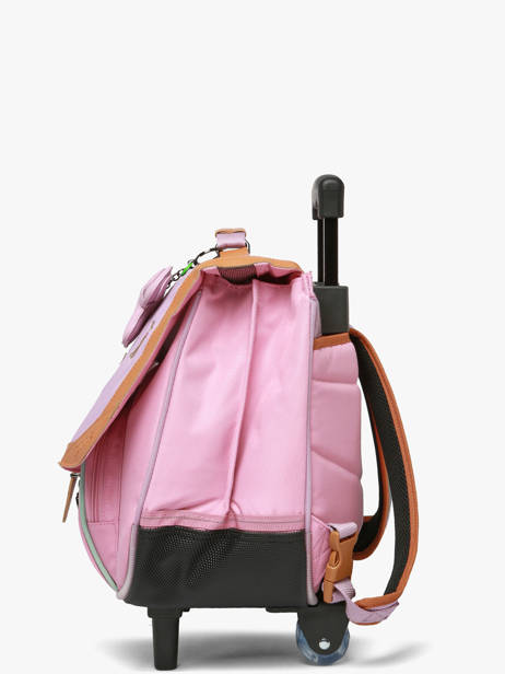2-compartment Wheeled Satchel Tann's Violet les fantaisies f 42195 other view 2