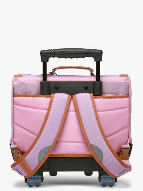 2-compartment Wheeled Satchel Tann's Violet les fantaisies f 42195 other view 4