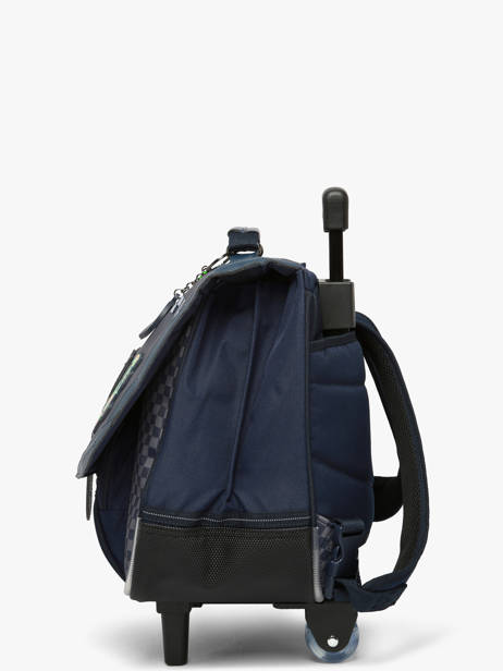 2-compartment Wheeled Satchel Tann's Gray les fantaisies g 26422511 other view 2