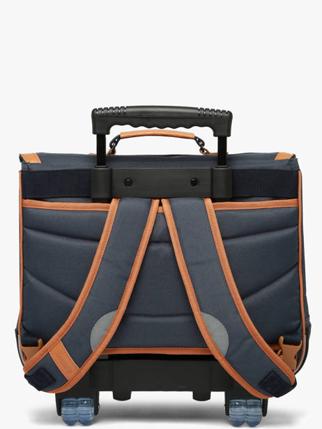 2-compartment Wheeled Satchel Tann's Blue les fantaisies g 26432512 other view 4