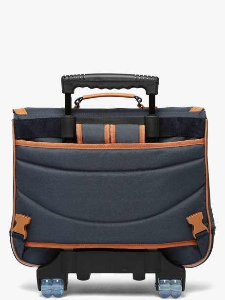 2-compartment Wheeled Satchel Tann's Blue les fantaisies g 26432512 other view 5
