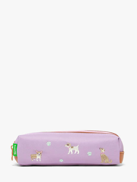 2-compartment Pouch Tann's Violet les fantaisies f 12195