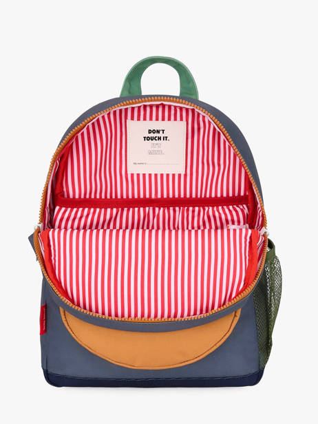 Backpack Hello hossy Blue cool kids MO6 other view 3