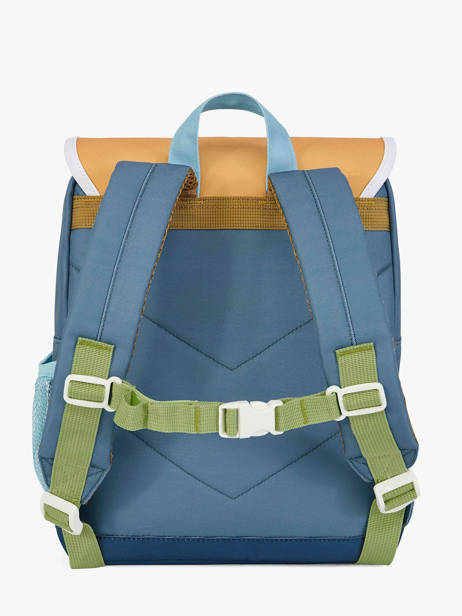 Backpack Hello hossy Blue cool kids MS6 other view 4