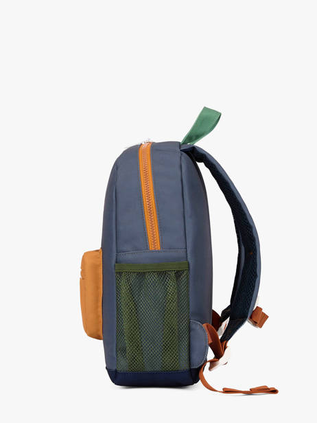 Backpack Hello hossy Blue cool kids MO25 other view 2