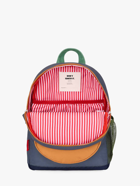 Backpack Hello hossy Blue cool kids MO25 other view 3