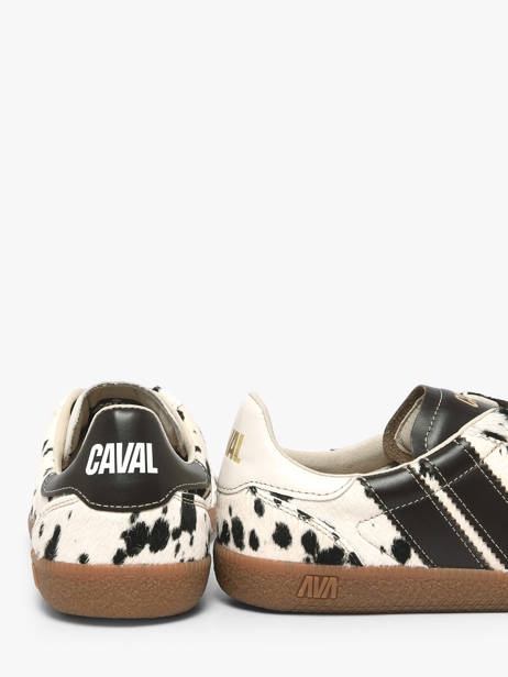 Sneakers In Leather Caval Beige women BAPULS97 other view 2