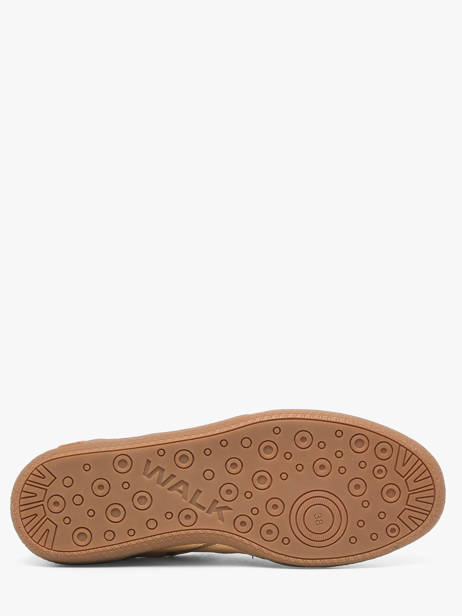 Sneakers In Leather Caval Brown women BAPULS2F other view 4