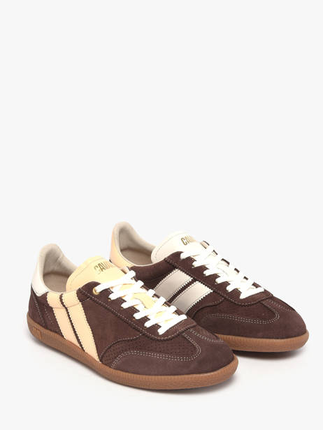 Sneakers In Leather Caval Brown women BAPULS1P other view 1