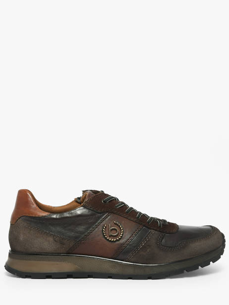 Sneakers In Leather Bugatti Gray men 331APA04