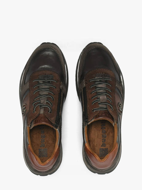 Sneakers In Leather Bugatti Gray men 331APA04 other view 3