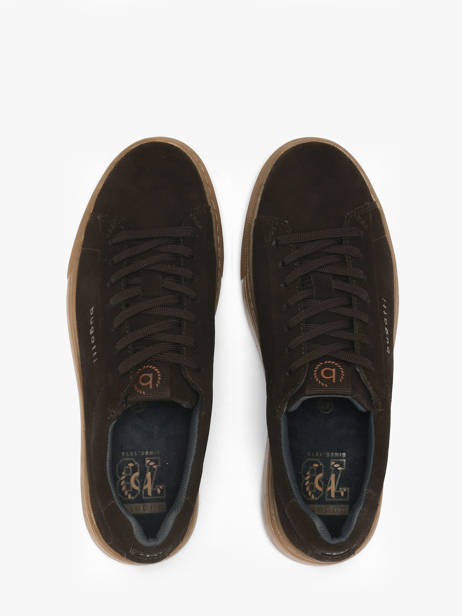 Sneakers In Leather Bugatti Brown men 322AS206 other view 3