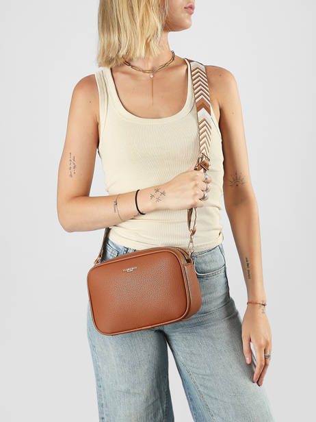 Shoulder Bag Grained Miniprix Brown grained F6967OR other view 1