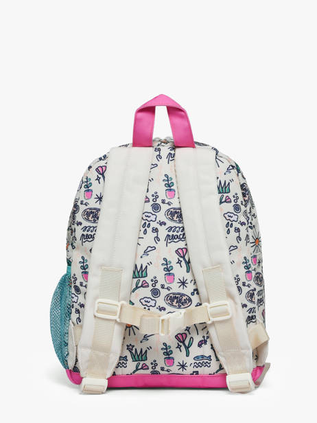 Backpack Hello hossy White cool kids PO25 other view 4