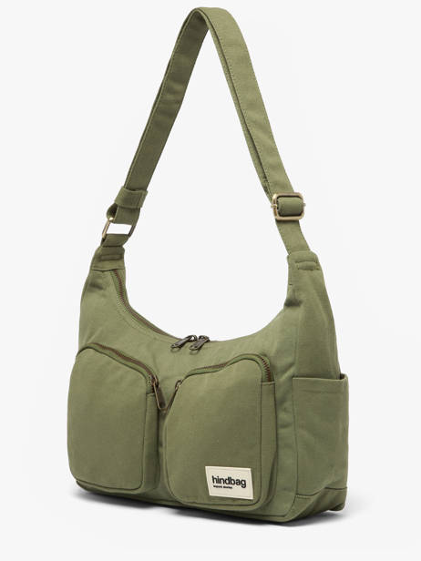 Shoulder Bag Best Seller Cotton Hindbag Green best seller EMILE other view 1