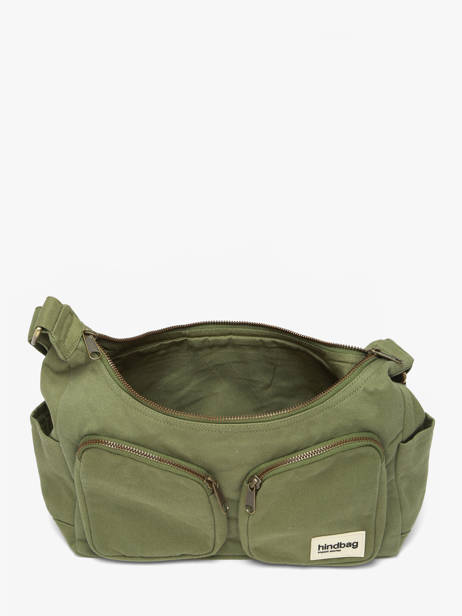 Shoulder Bag Best Seller Cotton Hindbag Green best seller EMILE other view 2