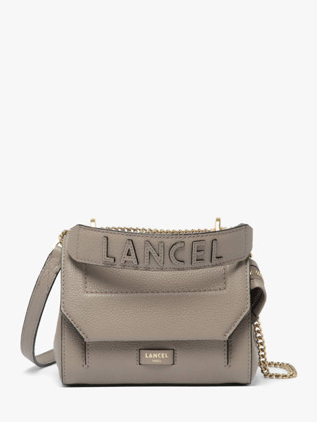 Top Handle S Ninon Leather Lancel Gray ninon A09221