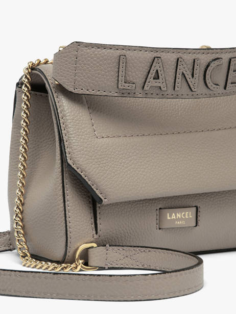 Top Handle S Ninon Leather Lancel Gray ninon A09221 other view 2