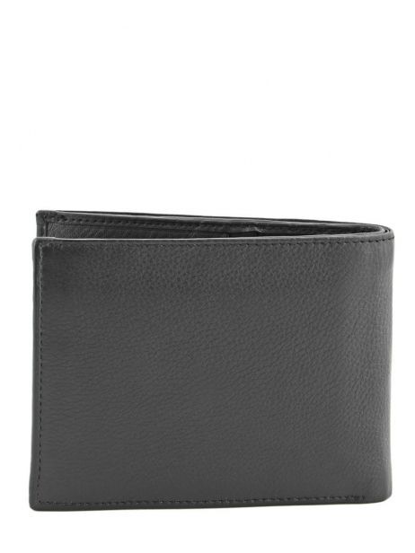 Portefeuille Cuir Crinkles Gris caviar 14082 vue secondaire 2