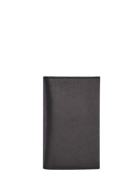 Porte-papiers Porte-cartes Oil Cuir Etrier Noir oil EOIL024 vue secondaire 2