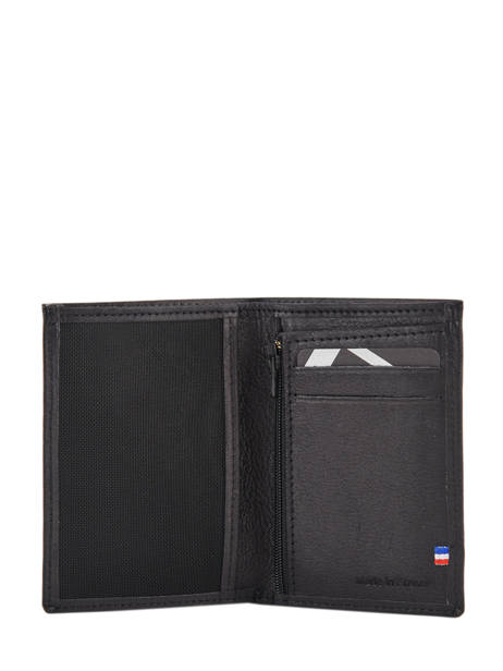 Portefeuille Porte-monnaie Oil Cuir Etrier Noir oil EOIL941 vue secondaire 1