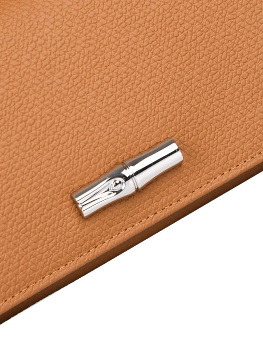Longchamp Roseau Portefeuilles Marron