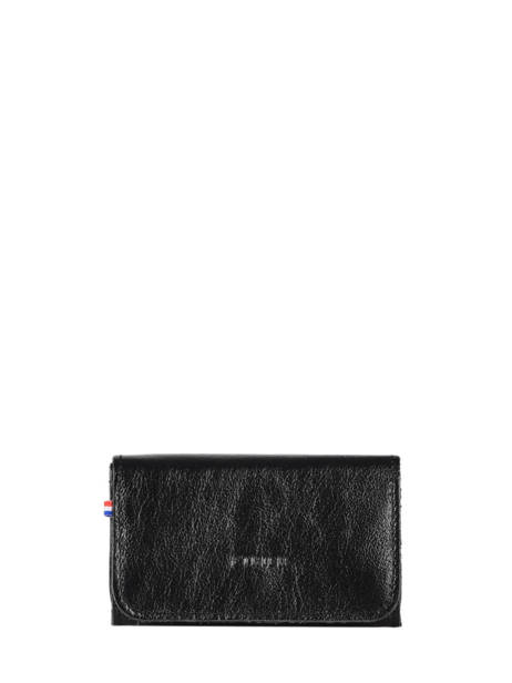 Porte-monnaie Etincelle Irisée Cuir Etrier Noir etincelle irisee EETI650
