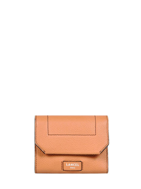 Portefeuille Ã  Rabat S Ninon Cuir Lancel Marron ninon A10296