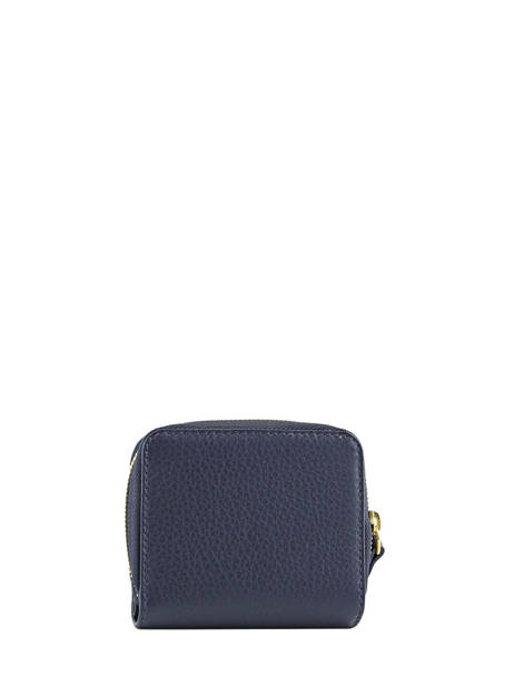 Portefeuille Cuir Yves renard Bleu foulonne 29692 vue secondaire 2