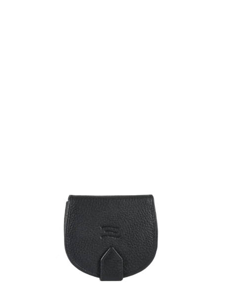 Porte-monnaie Caviar Cuir Crinkles Gris caviar 14039
