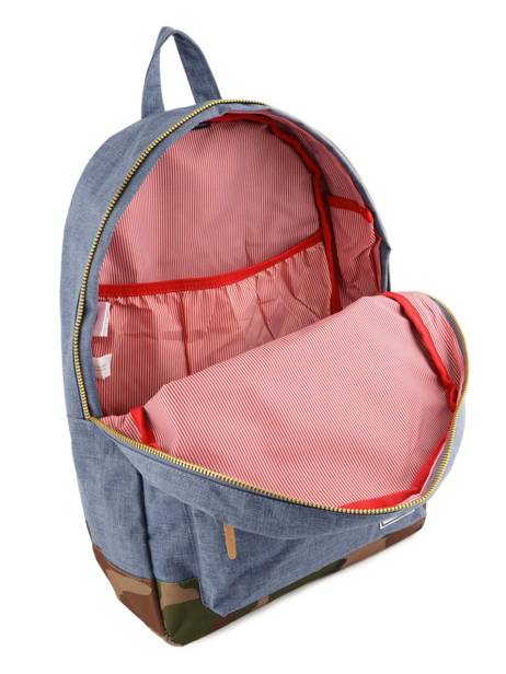 Sac à Dos 1 Compartiment + Pc 15'' Herschel Bleu classics 10005PBG vue secondaire 2