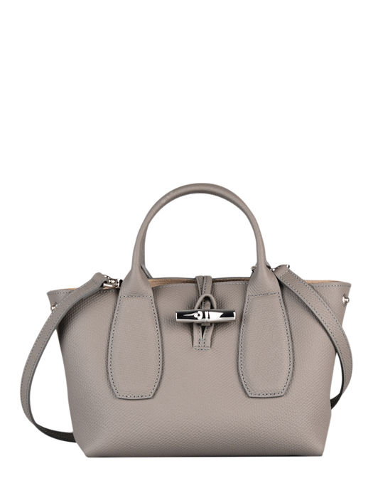 Longchamp Roseau Sacs porté main Gris