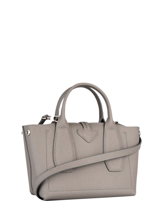 Longchamp Roseau Sacs porté main Gris