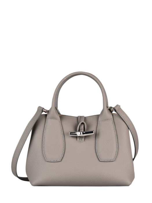 Longchamp Roseau Sacs porté main Gris